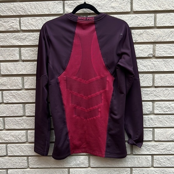 Nike PRO Hyperwarm Long Sleeve Shirt S - Picture 6 of 8